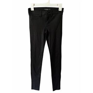 Liverpool Black Skinny Zip‑Front Pants – Women’s Size 0, Excellent Condition